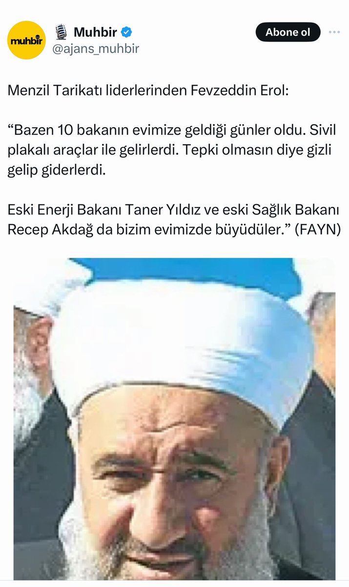 TakkesizDay's tweet image. Menzil Türklüğü reddedip halidi nakşibendi yolunda köpek gibi havlarken.! Haa fetoş haa menzoş Osmanlı yı da yıkan #sapık tarikatlar, şeyhleri idi. Bunlar Kur&apos;an a göre değil uydurdukları hadislere göre aptalları kullanır.