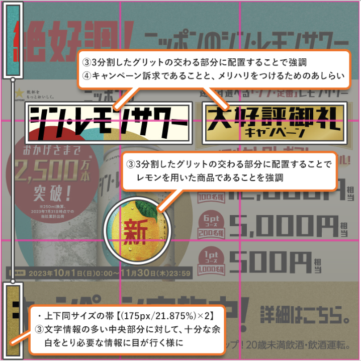 n_k_d3's tweet photo. #デザイン分析
この情報量でここまで綺麗にまとまってるのすごいなってなりました。 1080×1080pxで分析したので上下帯の幅はその大きさに対してです。
過去の分析だからちょっと甘い部分がある…
でも過去の分析見返すのいいなと思いました。 

 ※個人的分析なので正解というわけではありません https://t.co/jkML8CigBS