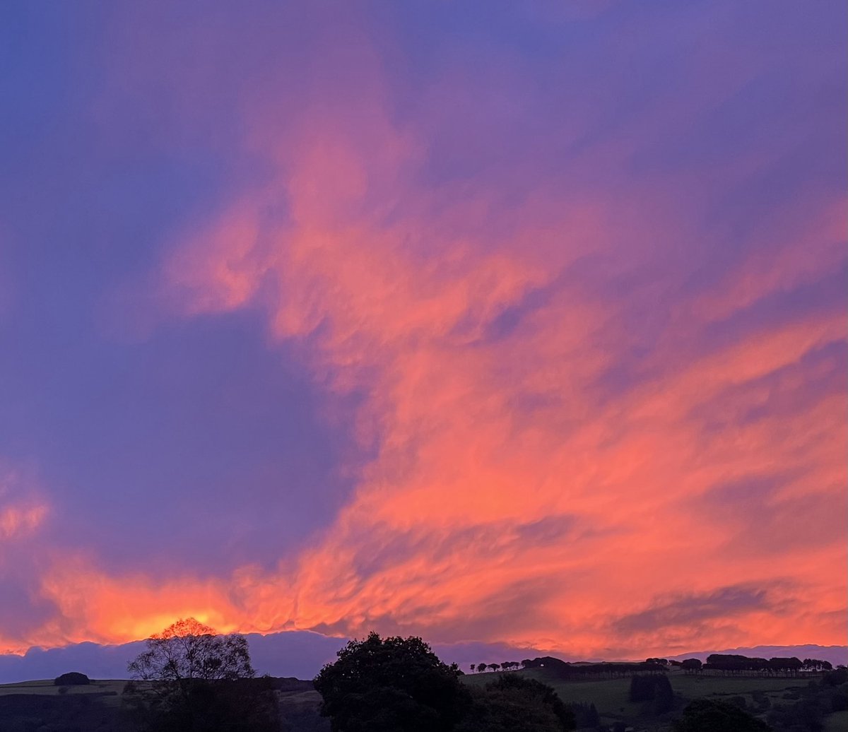 glanrhocca's tweet image. … nature’s forecast for today … #subtle #messagetoshepherds #naturescolourpalette