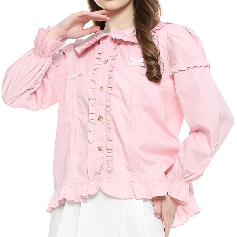 Chiyo Ribbon Shirt ini sukses bikin hari hari jadi lebih girly! Desain pita di depannya bikin vibe playful tapi tetap classy

Bahannya adem dan gampang banget di mix sama celana atau rok. Fix deh, abis ini koleksi warnanya harus lengkap

beli disini s.shopee.co.id/4VKO6vUAjb