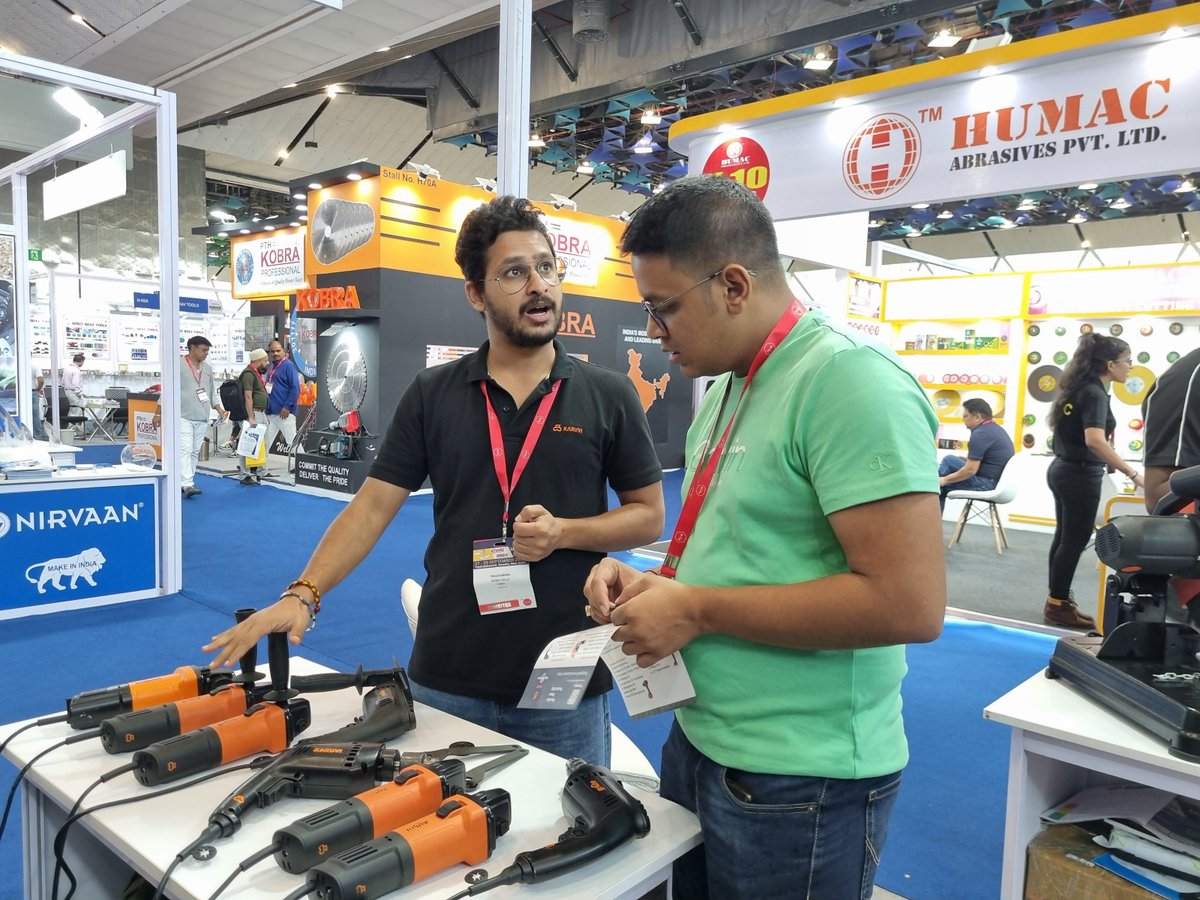 Karuvitech's tweet photo. Midday on Day 3 and the energy is still high!

Visit us at stall I 56 and see innovation in every tool..

#KaruviPowerTools #ToolsExpo2024 #FinalDay #PowerTools #Innovation #BuiltToLast #ToolsOfTomorrow #IMEX https://t.co/157LOvcjBR