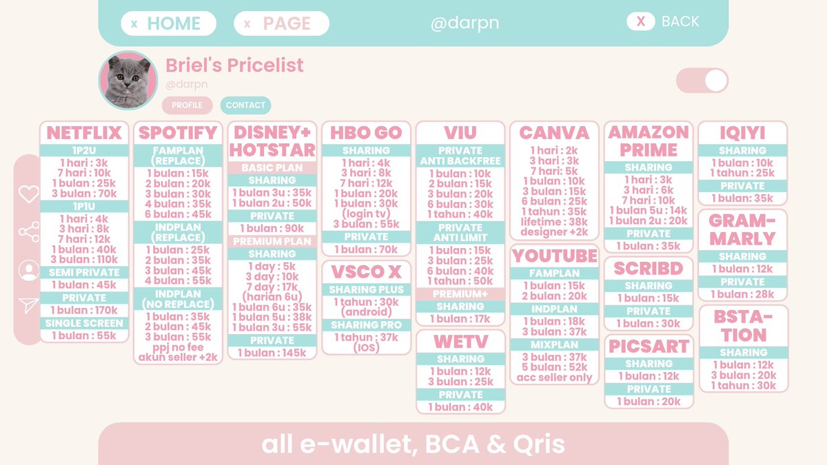 hkitteu's tweet photo. @jenoaegiii hai haii, kak! ... 🙋🏻‍♀️ beberapa aplikasi premium dan full garansi tersedia di toko @darpn, 100% trusted with 450+ testi on bio. 🎀 minat bisa order ke wa https://t.co/JeutU7Fclx for fast respon. ditunggu kehadirannya!  🕊️ https://t.co/bk7Nxl9mU5