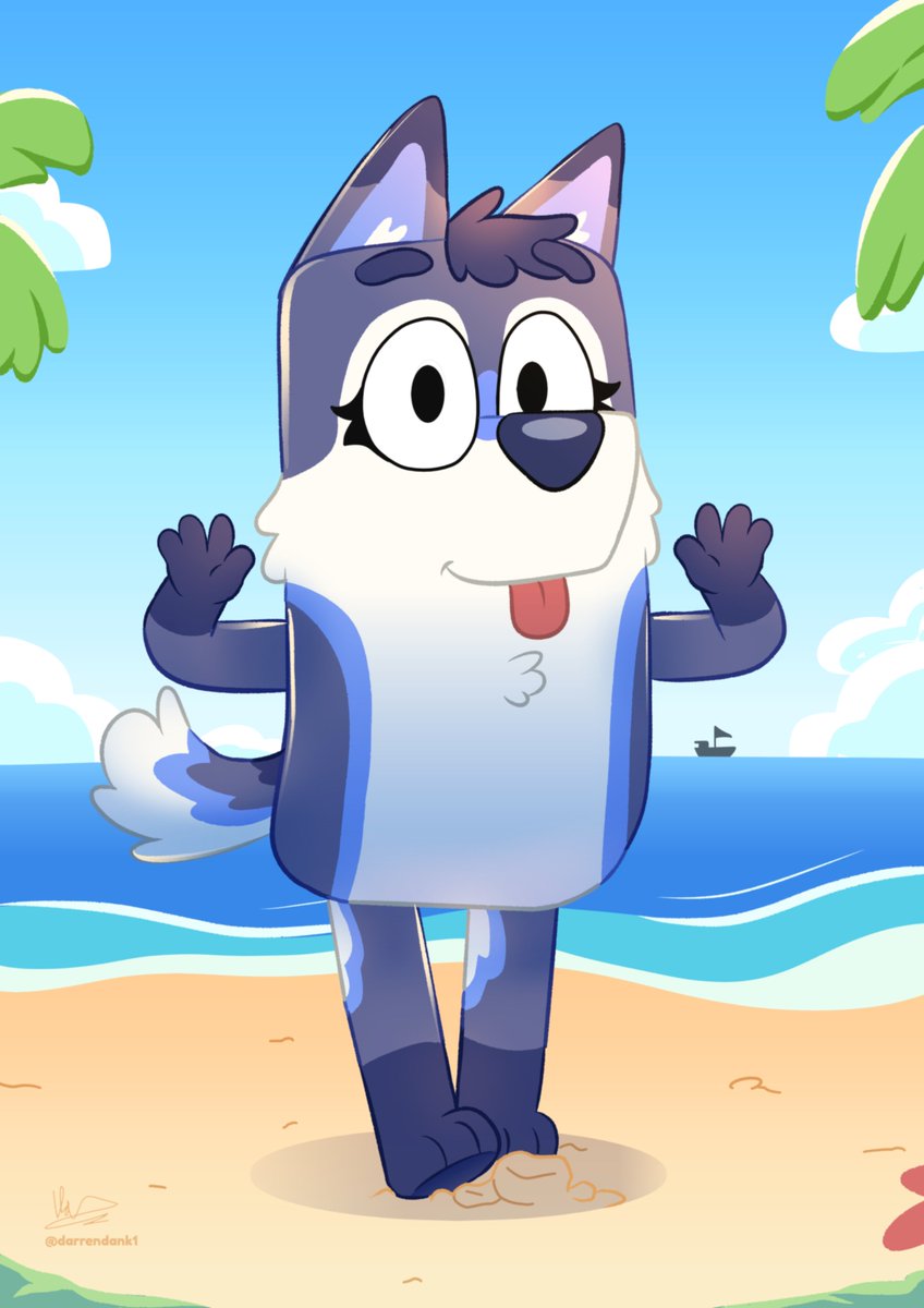 darrendank1's tweet photo. Bluey OC Comms For @Swell_The_Otter's Friend 🎉 https://t.co/kKWU4Q27Cf