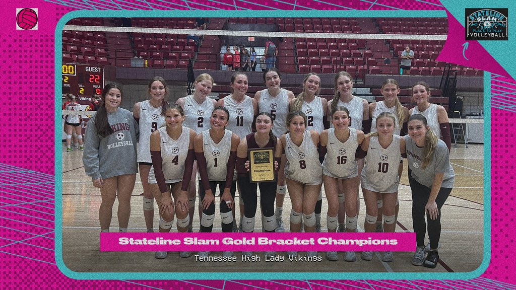 Great day in Viking Hall today <a href="/statelineslamvb/">Stateline Slam Volleyball</a>