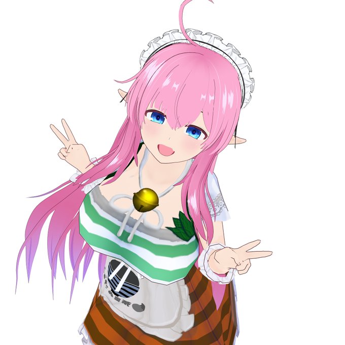 今夜20時から開始のVRMモデルのバトルにしれっとマキリちゃんの体で参加させていただきます(モデル同士の自動戦闘格ゲーになります)
名義上は自分だけど、マキリちゃん応援してもらえると嬉しいです(*`ω` *) 