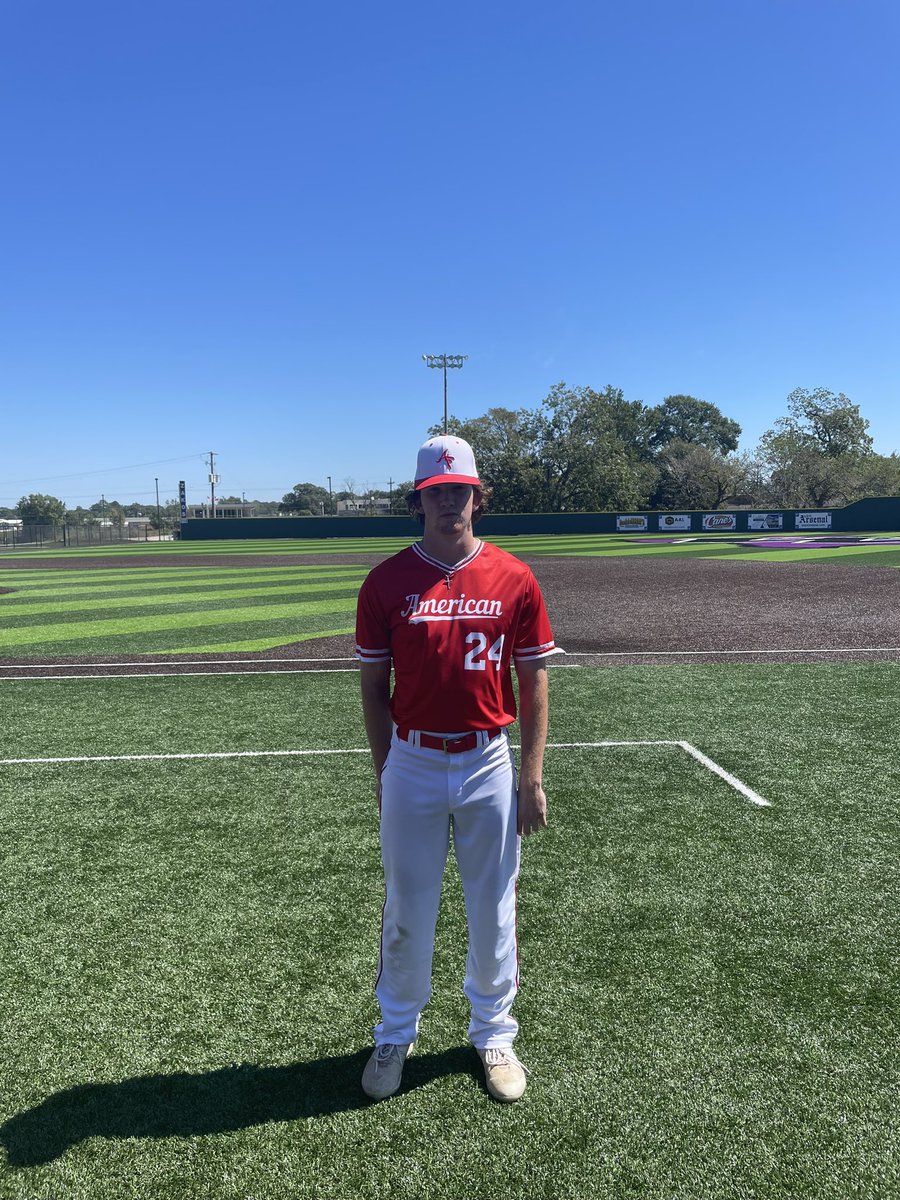 ✭Five Tool Texas✭ (@fivetooltexas) on Twitter photo F: American Force 11, Offseason Baseball Wardell 1
PoG: <a href="/HunterFloyd024/">Hunter Floyd</a> 1-3, HR, 3 RBI, R
Notable: Hayden Mireles 2-2, RBI, 2 R F: American Force 11, Offseason Baseball Wardell 1
PoG: <a href="/HunterFloyd024/">Hunter Floyd</a> 1-3, HR, 3 RBI, R
Notable: Hayden Mireles 2-2, RBI, 2 R