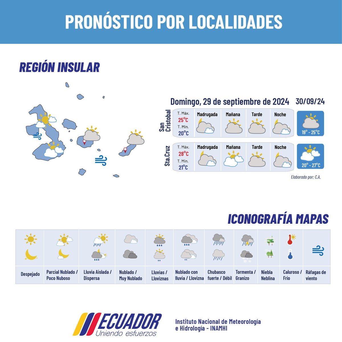 INAMHI Ecuador 🇪🇨 tweet media