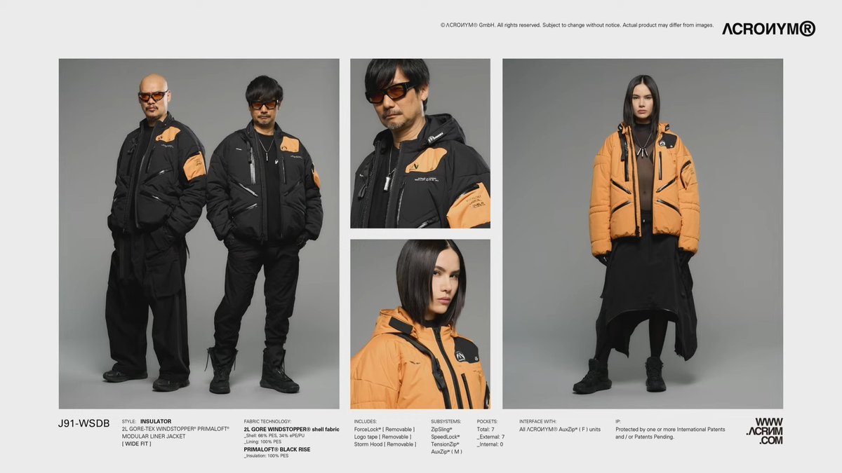 Wario64's tweet photo. Death Stranding 2 jacket up for 1,540.00 EUR ($1700+ US Dollars) https://t.co/m6ro5aYVRi https://t.co/bePB7U7akw