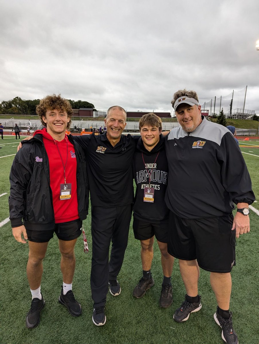 Thank you <a href="/BloomUFootball/">Bloomsburg Football</a> for a wonderful day. 
<a href="/SheptockFrank/">Frank Sheptock</a> <a href="/GavinBastian1/">Gavin Bastian</a> <a href="/matt_wenrich/">Matt Wenrich</a> <a href="/SealsAthletics/">SEALS Athletics</a>