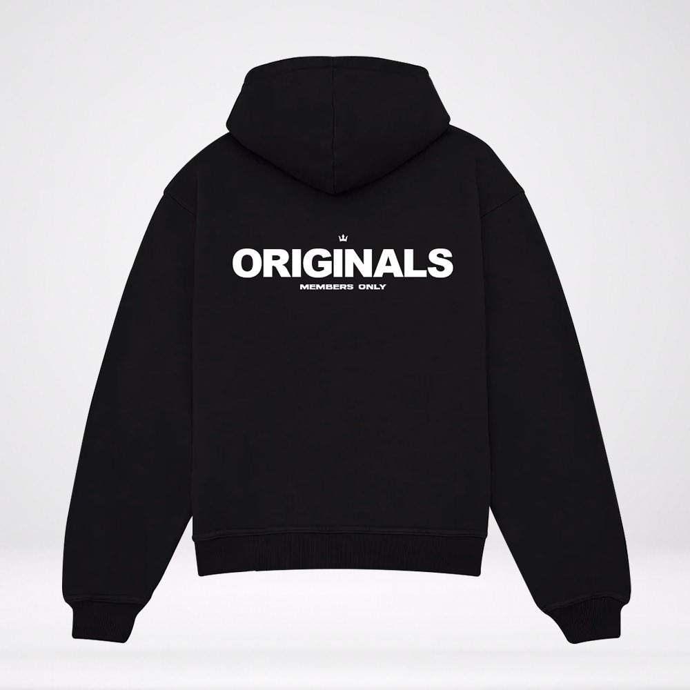 CORE ONE || Black Hoodie