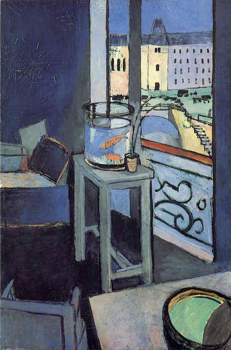 Interior with a Bowl with Red Fish, 1914