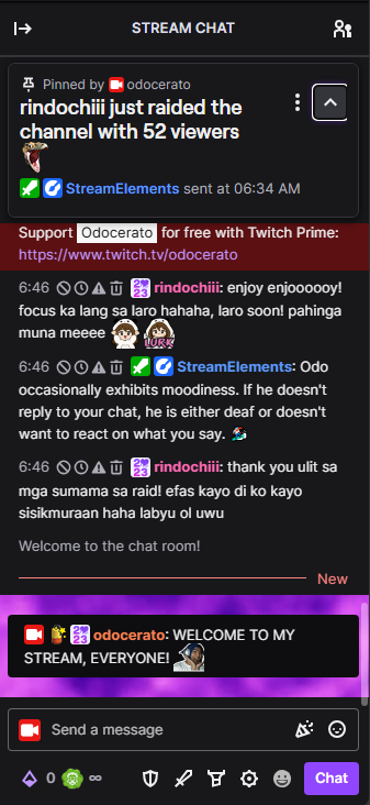 odocerato's tweet photo. Just ended my 8-hour stream. I played World War Z and Monster Hunter World. I am super surprised by the massive raid from @rindochiii. Thank you so much for the support! 🤯
#DINOSTY https://t.co/BBHme69SSY