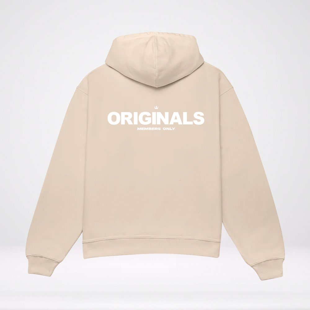 CORE ONE || Cream Hoodie