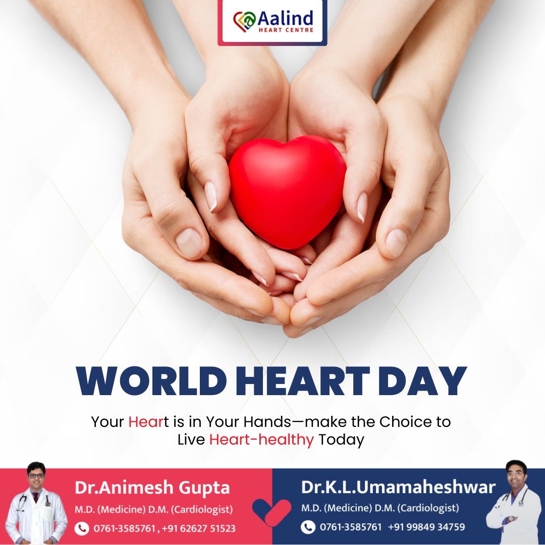 AalindHeart's tweet photo. 🌍❤️ World Heart Day ❤️🌍

Your Heart is in Your Hands—make the choice to live a heart-healthy life today and every day. Taking care of your heart isn't just about adding years to your life, but life to your years.

#WorldHeartDay #HeartHealth #HealthyHeart #AalindHeartCentre https://t.co/7I5MYdoy41