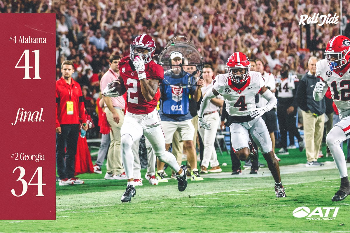 UA_Athletics's tweet image. We're good at theatrics! 

#RollTide | @AlabamaFTBL