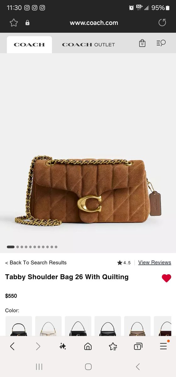 keiafar's tweet photo. @Coach will you guys be restocking this bag anytime soon? https://t.co/FDqDIt4CGN