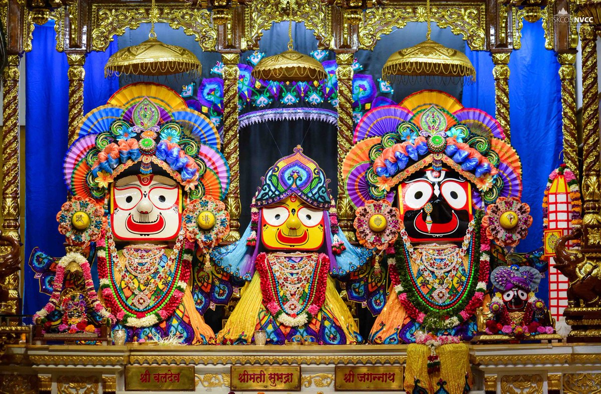 ISKCONPune's tweet photo. 🙏🏽Today's Darshan 📿 🗓29-09-2024🙏
🌷Sri Sri Jagannath Baldev Subhadra🌷
🚩@ISKCONNVCCPune🚩
.
.
#ISKCONNVCCPune #ISKCONNVCC #ISKCONPune #ISKCON
#29thseptember #29thseptember2024 #Sunday
#kirtan #Harekrishna #Krishna #Kirtan #Krishna
#Harinaamsankirtan #Radheshyamdas
#Radhe https://t.co/cJ8Ados8qf
