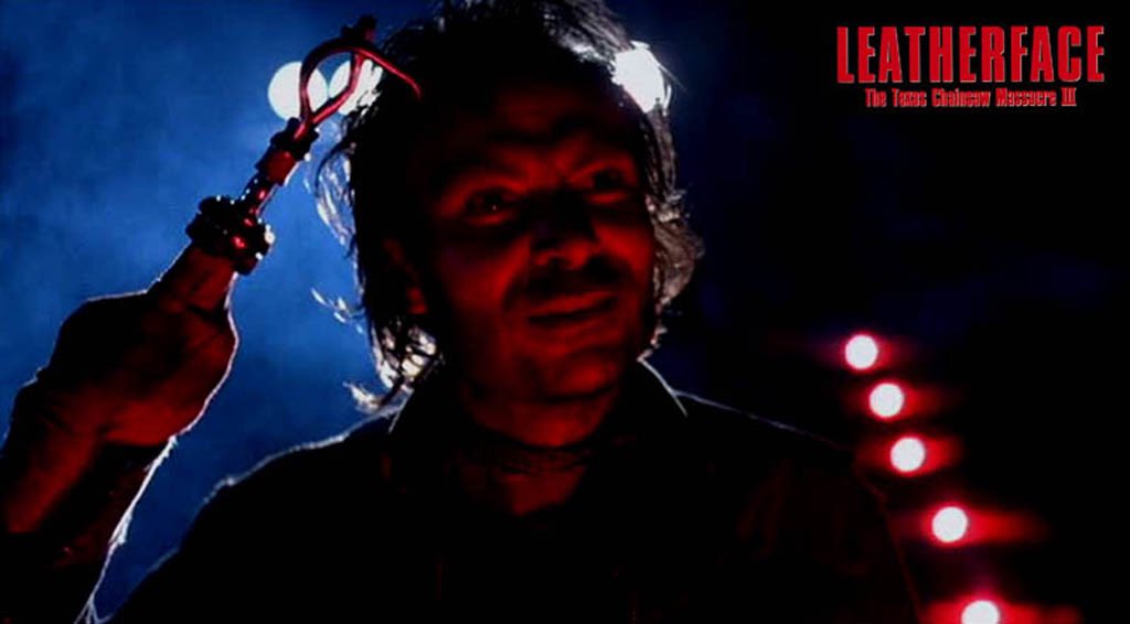 SamTankersley2's tweet photo. Idk how you walk away from Leatherface The Texas Chainsaw Massacre III and not find it at the very least a solid slasher film. It starts off in a scorched wasteland and descends into a backwoods hellscape. The night shots have aged amazingly + Foree, Hodge, and Mortensen kill it https://t.co/Z46nvDd2fi