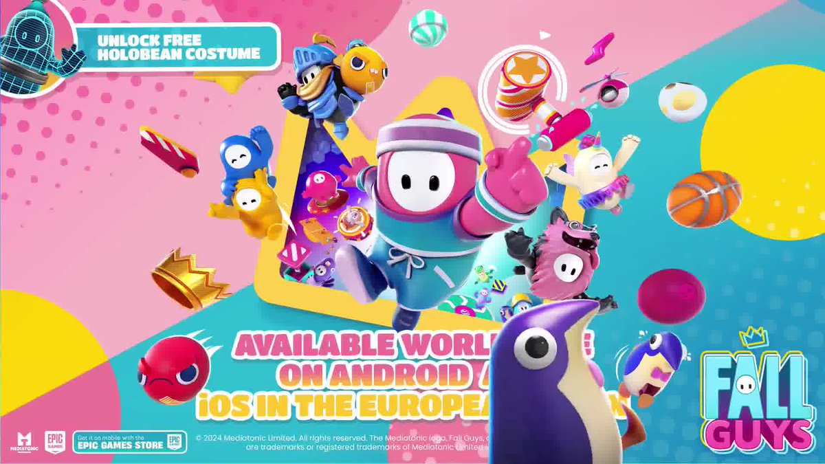FGMobileTrailer's tweet image. Fall Guys Mobile Launch Trailer - Frame 330 / 330