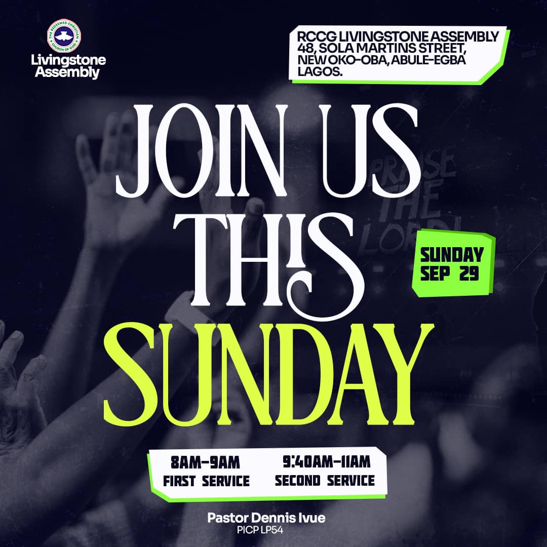 rccglivingstone's tweet photo. You are invited!

#RccgLsaLp54
#SundayService
#PICPDennisIvue https://t.co/M10iA9DfVD