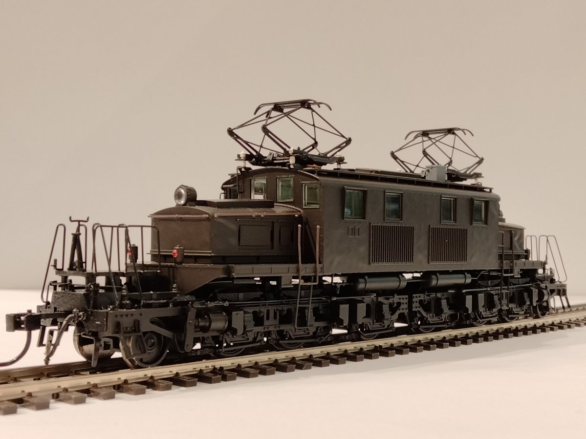 他社1/80製品のお知らせ ＜造形村＞ EF13凸形電気機関車 前期型