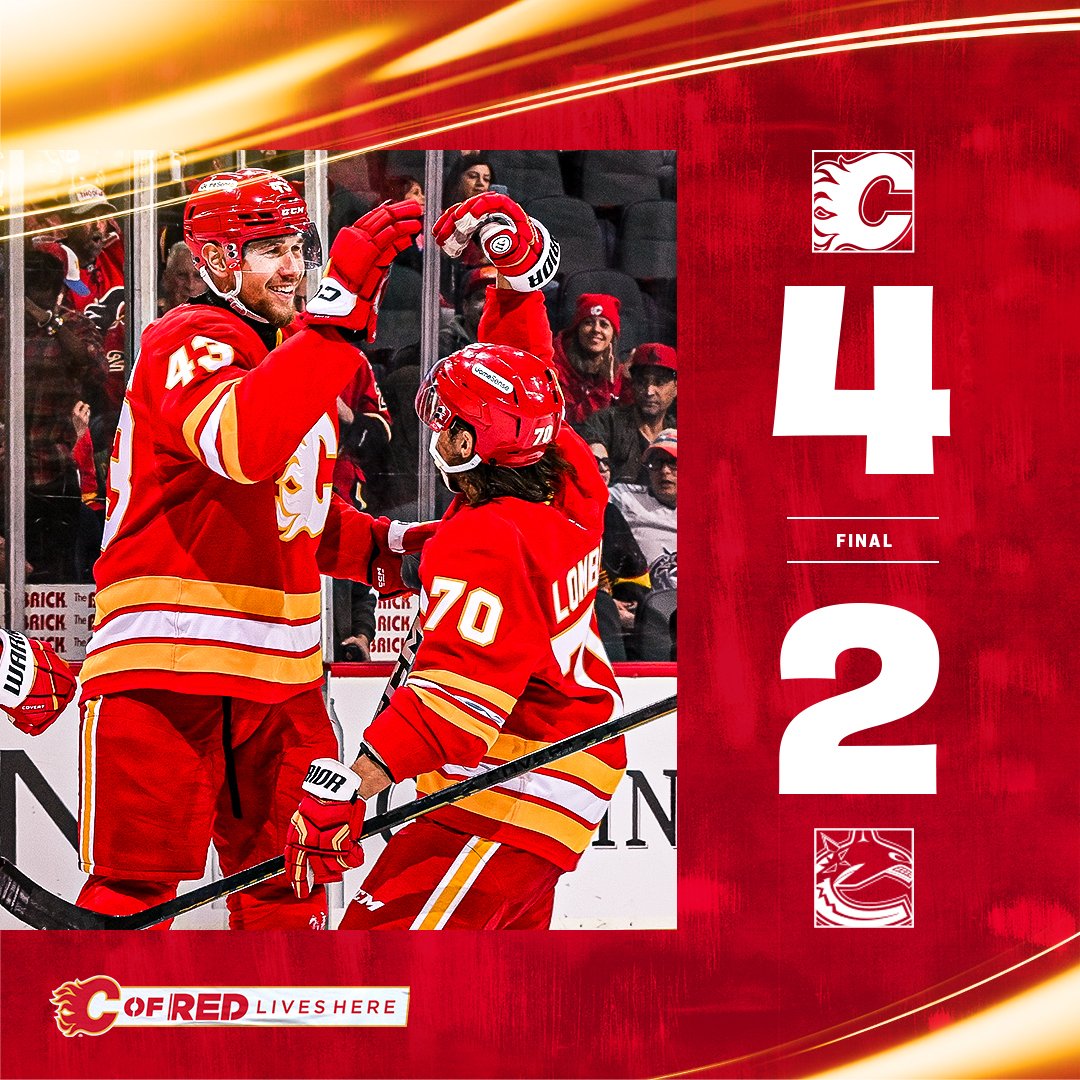 The ring of fire is sooo back!! 4-2 to end it off!