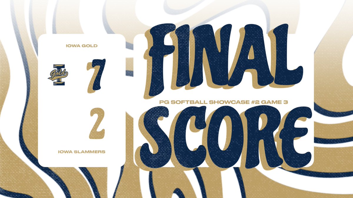 Iowa Gold Hesseltine (@iablitzgoldhess) on Twitter photo Game 3 <a href="/PG_Softball/">Perfect Game Softball</a> Showcase 2, another big 2nd inning and complete the W! All around great team effort. <a href="/cailinrigby22/">cailin</a> RBI 2B, RS <a href="/tealeyschwing/">Tealey Schwingendorf</a> RBI 2B <a href="/McCaulley_Riley/">Riley McCaulley</a> 2RBI, RS, SB <a href="/elliot_zag/">Elliot Zagers</a> RBI 1B, 2RS <a href="/AddysonMckillip/">Addyson McKillip</a> 3 inn, 4 hits, 0ER, 4Kβs. 3-0 on the day, 30 runs scored Game 3 <a href="/PG_Softball/">Perfect Game Softball</a> Showcase 2, another big 2nd inning and complete the W! All around great team effort. <a href="/cailinrigby22/">cailin</a> RBI 2B, RS <a href="/tealeyschwing/">Tealey Schwingendorf</a> RBI 2B <a href="/McCaulley_Riley/">Riley McCaulley</a> 2RBI, RS, SB <a href="/elliot_zag/">Elliot Zagers</a> RBI 1B, 2RS <a href="/AddysonMckillip/">Addyson McKillip</a> 3 inn, 4 hits, 0ER, 4Kβs. 3-0 on the day, 30 runs scored