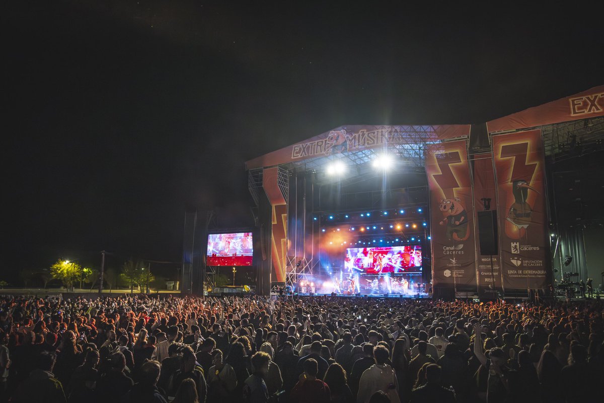 Ha sido un sábado espectacular, ¿verdad? 🤗

#extremusika #extremusika2024 #festival #caceras