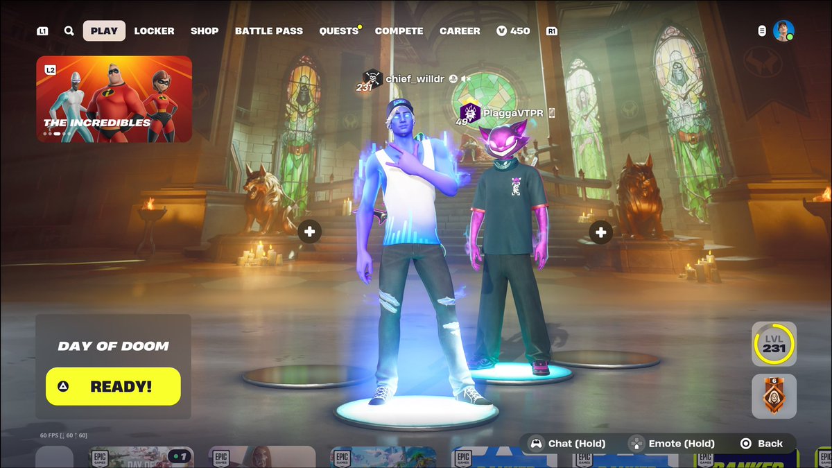 Played Fortnite with The Plagga