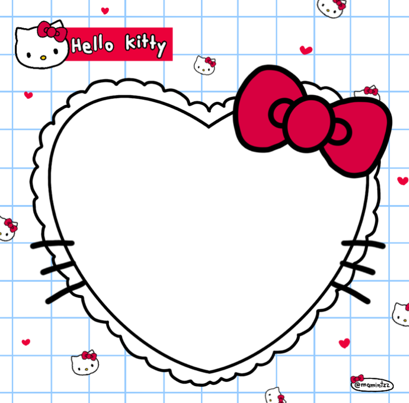 mamintzz's tweet photo. hello kitty free frame ❣️
pls kindly repost  before use https://t.co/nENBmKek2J