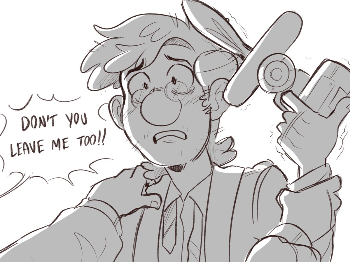 so like what if fidds was still using the memory gun and stan noticed fidds starting to lose himself uh yeah falls into the void
#GravityFalls #fiddlestan