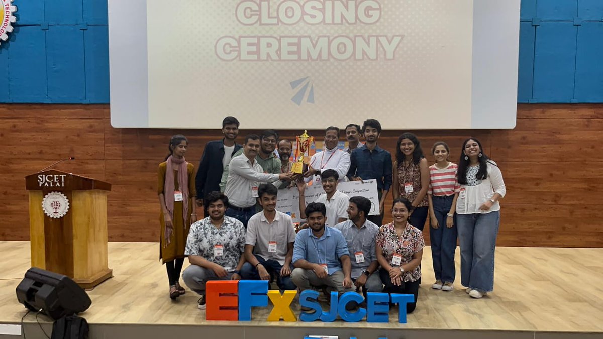 klsgitbelagavi's tweet image. 🏆 ASME NATIONAL CHAMPIONS! 🏆
KLS GIT ASME Team wins 1st Prize, Championship Trophy, &amp;amp; $500 at the EFx Student Design Challenge! 🎉 #TeamGIT #ASME #ProudMoment #Engineering @ASMEdotorg @pnkathavi @NKathavi
