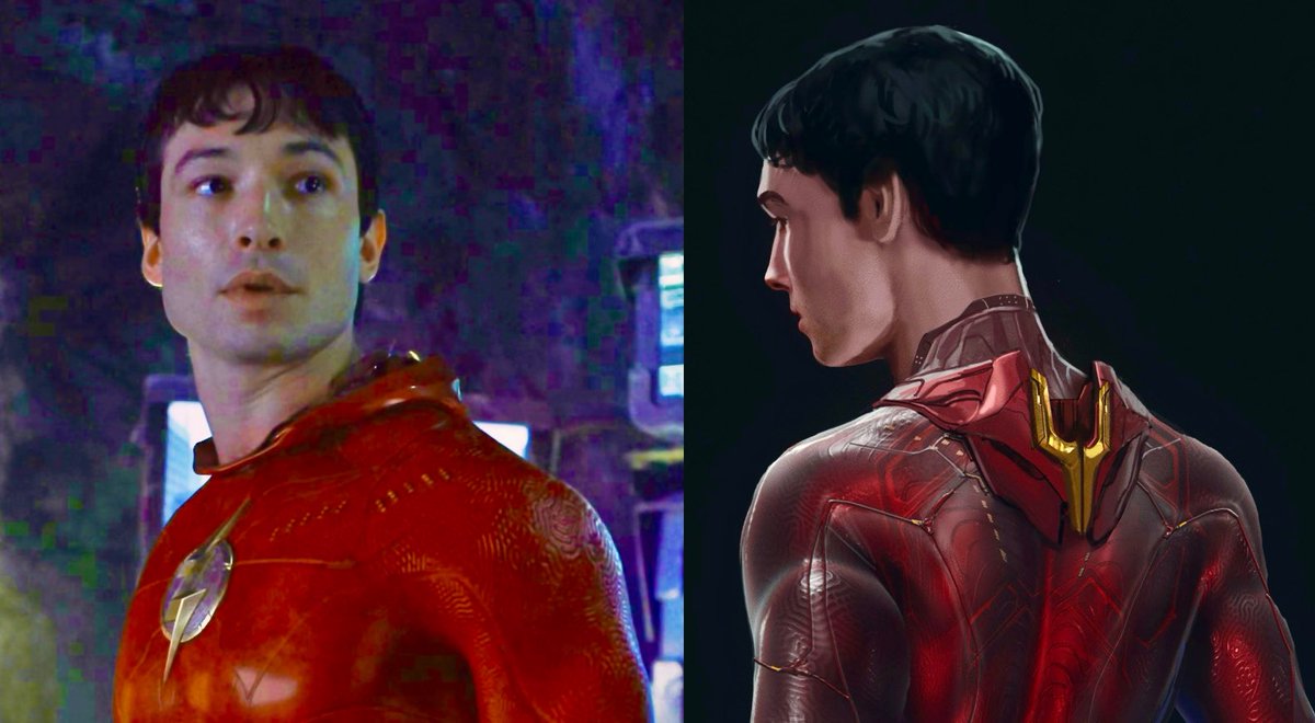 pozmyneghole1's tweet photo. Not only is this an insane suit, this is how all Speedsters should look.

Too many people automatically think running = marathoner/thin build. 

Flash should have a built lower body for crazy metahuman speed. 
You need big thighs &amp; glutes to propel onesself forward like that. https://t.co/gvuLeojIgG