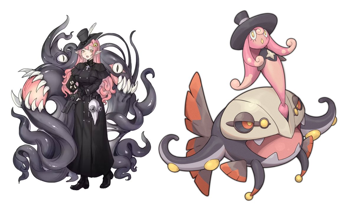 Xoty_233's tweet photo. Fakemon(?) of Friends OC-15.🐟
 #fakemon #zekkai https://t.co/lHMz29rfV1