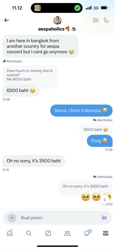 ena56_'s tweet photo. Not just me, got scame 😭. 
GO TO THE HELL 😡 @tickkkkyet GOD NEVER SLEEP.
#aespa_SYNK_PARALLELLINE_inBKK #aespaLIVETOUR2024 #aespaLIVETOUR2024_SYNK_PARALLELLINE https://t.co/8V9tDdQoIk