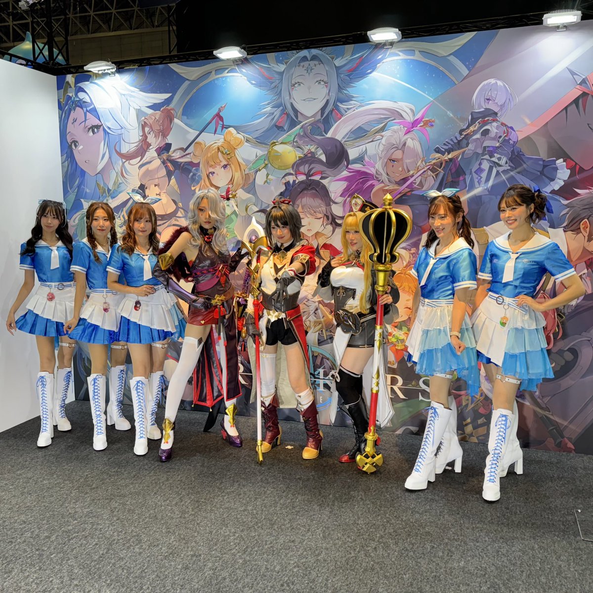 tomasuzu14's tweet photo. 16:15〜ラインナップです🫡
アクキー残りわずかなのでお早めに🩵

#東京ゲームショウ2024 #TGS2024 #BREAKERS #ブレイカーズ #VICGAMESTUDIOS https://t.co/8VrJjdHQpV