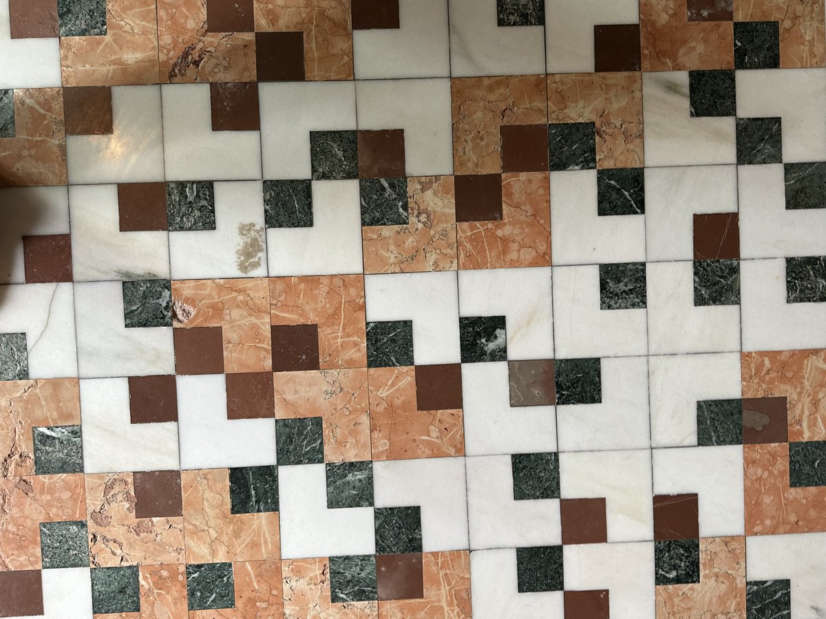 Scarpa floor details. Castelvecchio, IUAV, querini stampalia