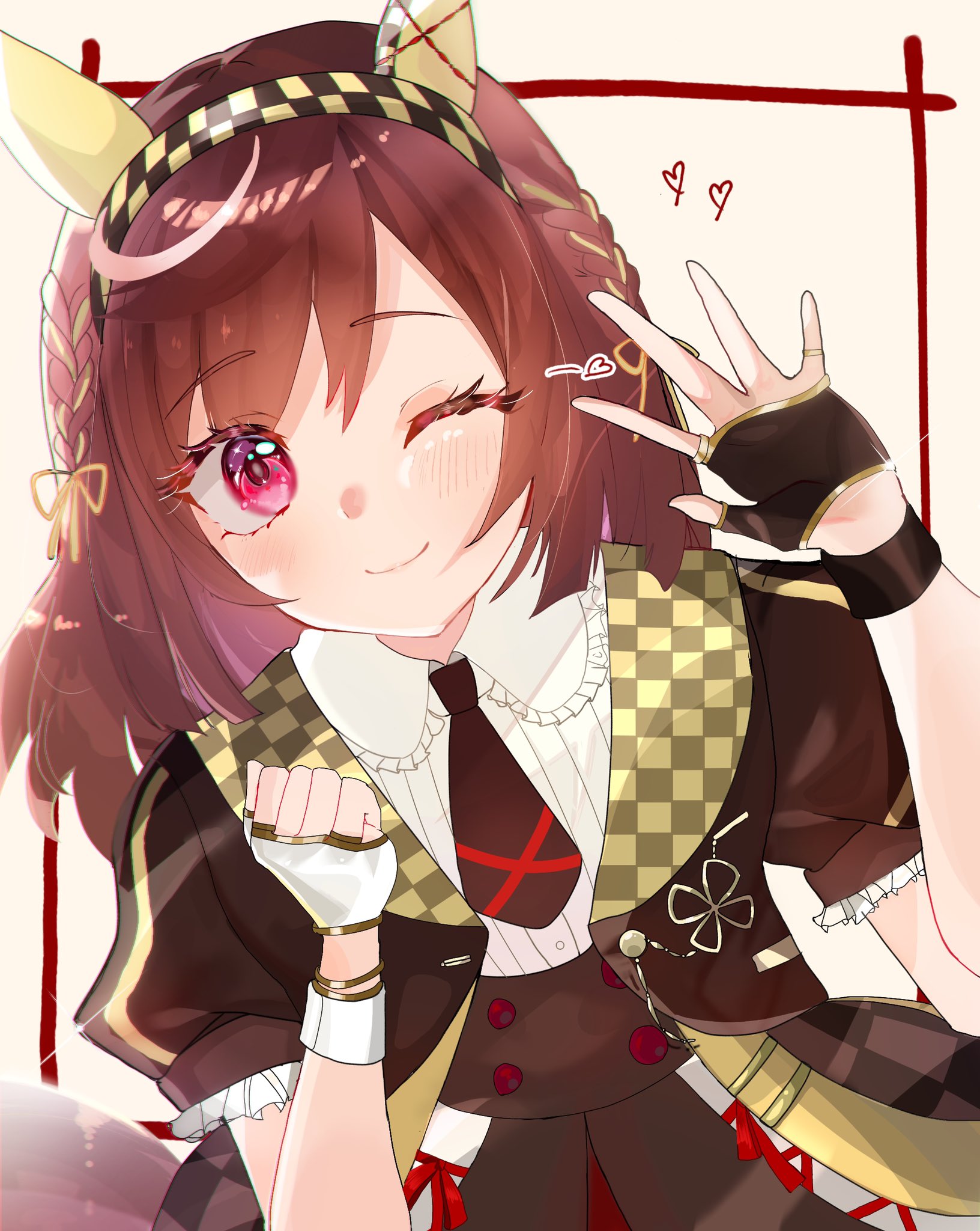 ウマ娘　応援タオル　ブエナビスタ ウマ娘 ブエナビスタ 応援タオル & 缶バッジ & ポストカード