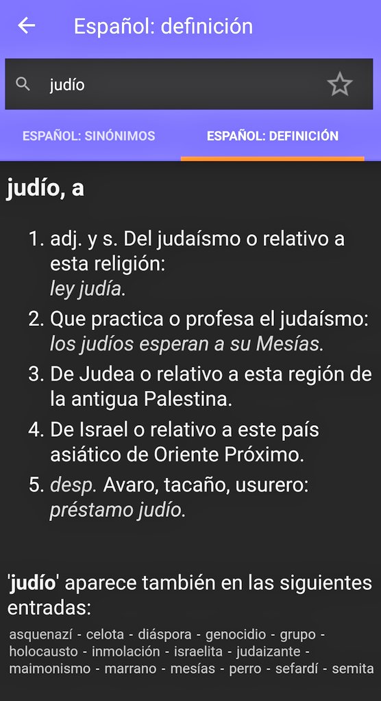 jaedcour's tweet image. Ariel Lijo #RAE &quot;siguientes entradas&quot;. #wordreference