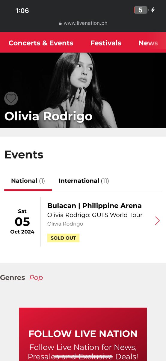 #GUTSTourManila #OliviaRodrigo