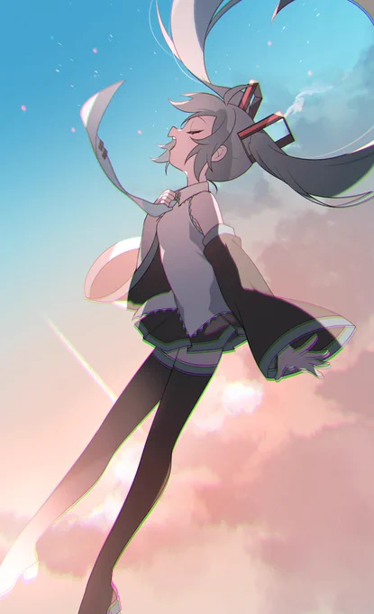 歌う #初音ミク