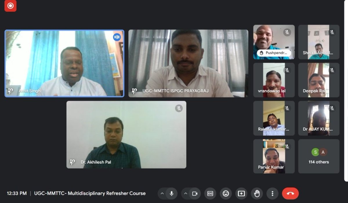 amitsinghjnu's tweet image. On &quot;#IndianKnowledgeSystem &amp;amp; #ForeignPolicy&quot; at the #RefresherCourse organised by the UGC-MMTTC, Iswar Saran PG College, Central University of Allahabad, September 12-28, 2024. @JNU_official_50 @scnss_jnu @ajaydubey @spsinghdu @ugc_india @ivskdelhi @sunilbansalbjp @SunilAmbekarM