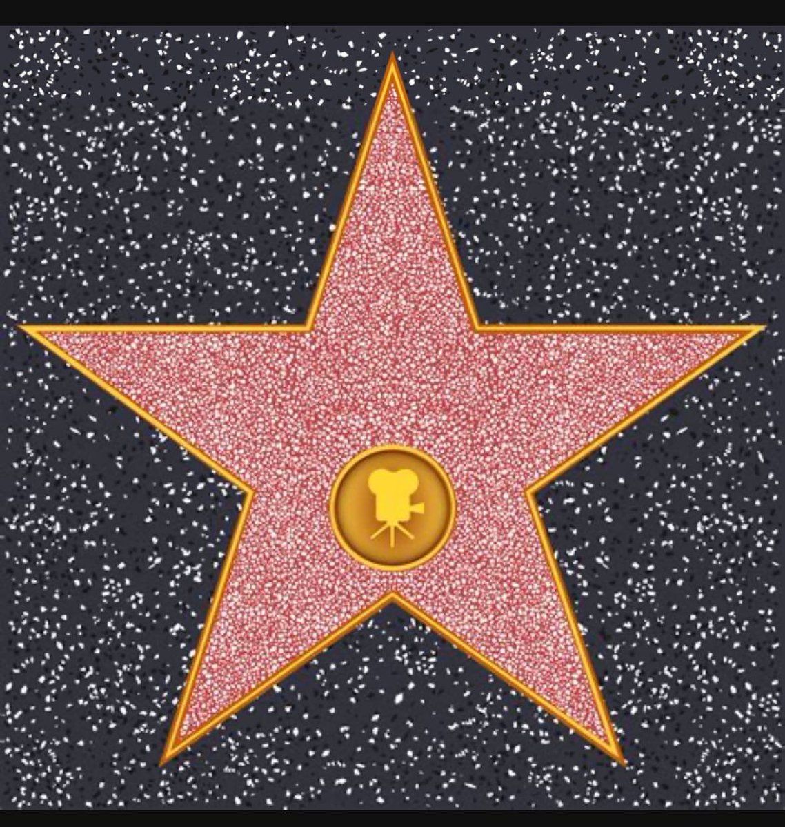 Nancy023922191's tweet photo. THE PEDOWOOD WALK OF SHAME. WHAT DO YOU SEE? THE FIVE POINTED MASONIC STAR IN PINK TO SYMBOLIZE ADRENOCHROME. THE MOVIES WE WATCHED AND THE MURDERERS WE IDOLIZED MADE THEIR FAME AND FORTUNE FROM THE BLOOD OF OUR CHILDREN. https://t.co/uvUWdW2G8y