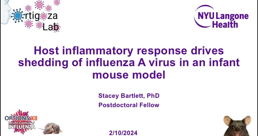 Mila B. Ortigoza, MD, PhD (@mbortigoza) on Twitter photo I'm so excited to hear <a href="/BartlettSR1/">Stacey Bartlett</a> share our latest findings at the <a href="/options2024/">Options2024</a> Pathogenesis & Transmission session this Wedesday!! Come by if you are here!! I'm so excited to hear <a href="/BartlettSR1/">Stacey Bartlett</a> share our latest findings at the <a href="/options2024/">Options2024</a> Pathogenesis & Transmission session this Wedesday!! Come by if you are here!!