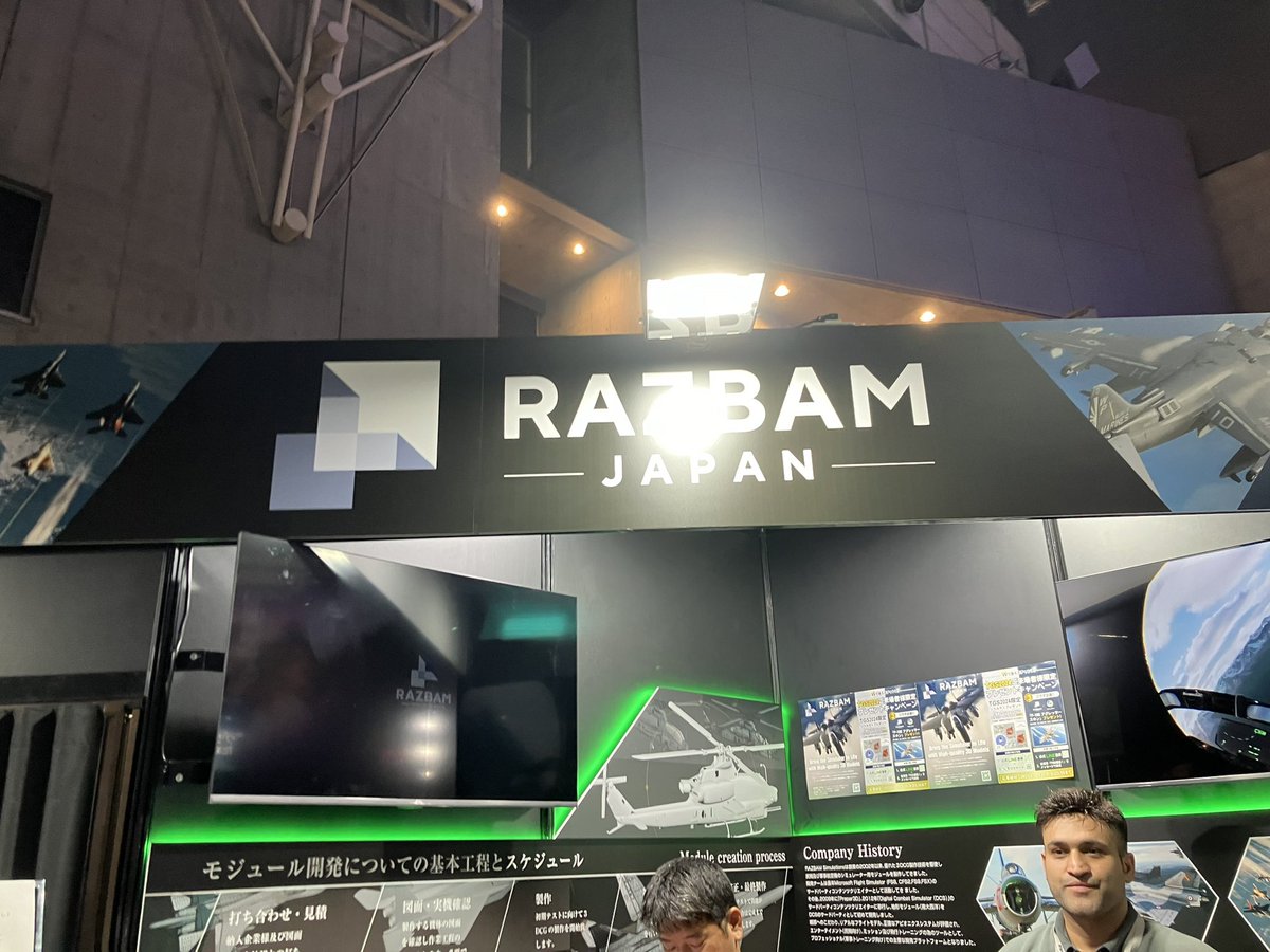 Yaja_mili's tweet image. RAZBAMブース来れて良かっです。凄く貴重な時間でした。#TGS  #RAZBAM