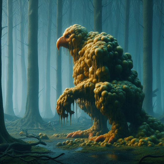 Update from my Sagarium game that's been running all year. This is what happens when a group of humans are without a human player and left alone with the ancient Lhuthehorde (a conglomerate being composed of the races of the elder ages who fused in a cult of fleshunion).