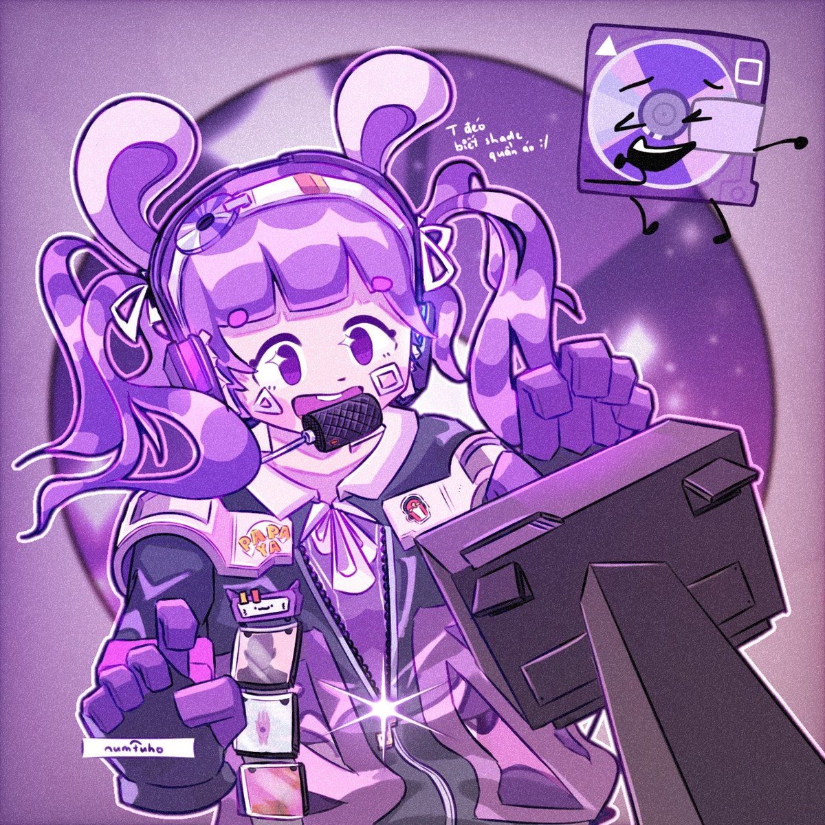 I_Hate_Calendar's tweet image. MiniDisky girl 💽💽💽 #animaticbattle