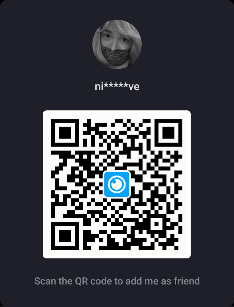 Nic_SissyCaps's tweet photo. My lovense QR code. You can friend me if you want a free use sissy. https://t.co/GHGFipWfkd