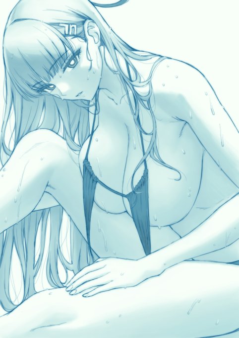 ブルアカの調月リオちゃん描きました。 