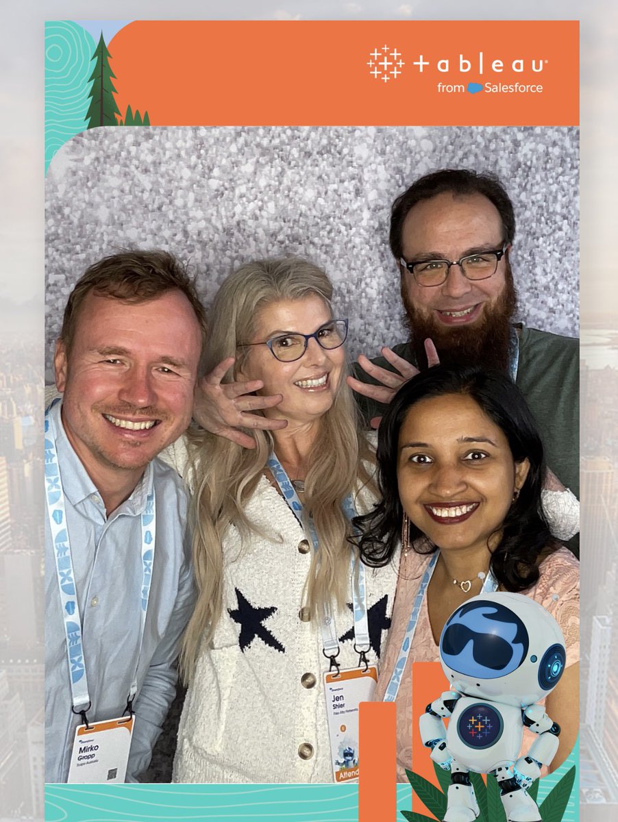 crmsalesgem's tweet photo. #AnalyticsKnowledgeShare
#DF24 Started off @Dreamforce at the @tableau Welcome Reception with an overdue @CRM_Analytics reunion at La Mer 🧜♀️.
#TableauAmbassadors #DataFam
#CRMambassadors #DataTribe https://t.co/JvlpbkHlov